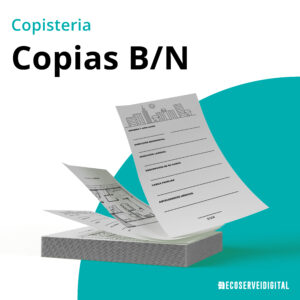 Copias A4 en Blanco y Negro